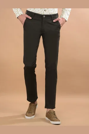 Canary London Men Smart Slim Fit Wrinkle Free Chinos Trousers
