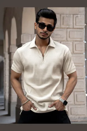 Powerlook Men Polo Collar T-shirt