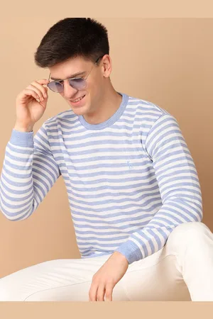 V-Mart Men Striped Pullover Sweaters