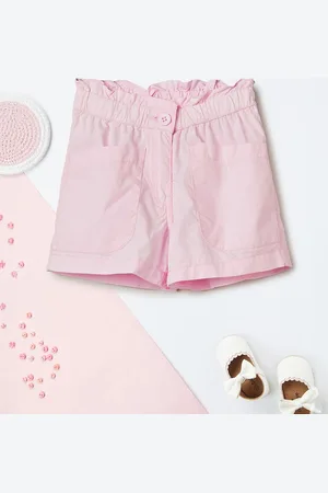 Max Collection Girls Pure Cotton Regular Fit Regular Shorts
