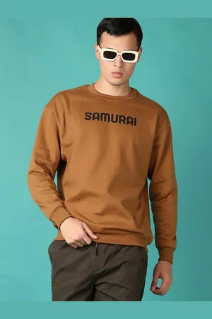 V-Mart Men Cotton Printed Round Neck Pullover Sweatshirt