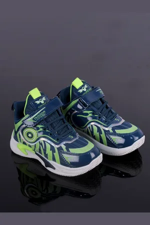 FEETWELL Kids Round Toe Comfort Insole Sneakers