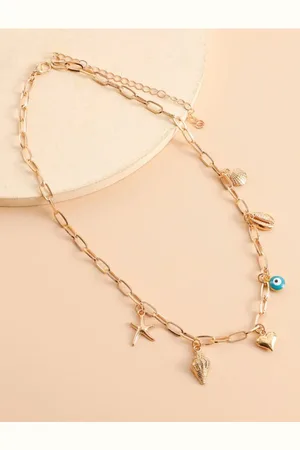 Salty Opulent Tassel Charm Minimal Necklace