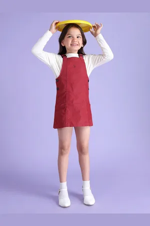 Ralph Lauren Pinafore Mini Dress