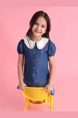 Ralph Lauren Cotton Shirt Style Top