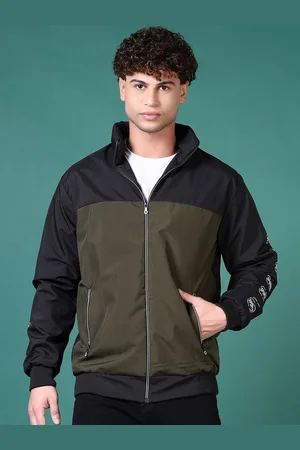 V-Mart Men Bomber with Embroidered Jacket
