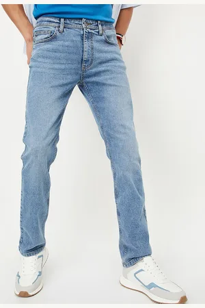 Max Collection Men Mid-Rise Light Fade Jeans