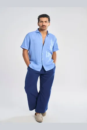 Terra Luna Men Cotton Comfort Loose Fit Trousers