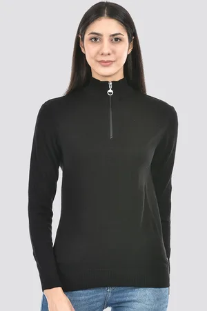 NUMERO UNO High Neck Acrylic Pullover