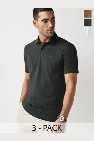 Next Pack of 3 Polo Collar T-Shirts