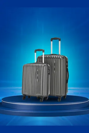 Safari Glimpse Set of 2 Poly Carbonate Small & Medium Hard Trolley Bag