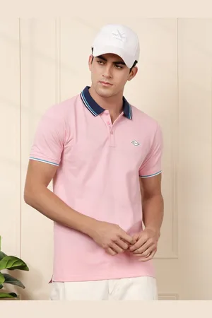WROGN Men Polo Collar Slim Fit T-shirt