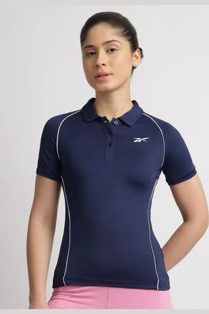 Reebok Brand Logo Printed Short Sleeve T-Shirts