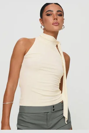 HERE&NOW Women High Neck Regular Top