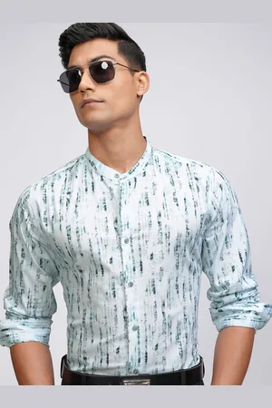 LocoMotive Premium Men Printed Occasion Shirt
