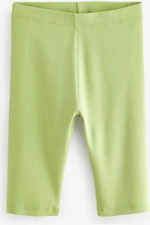 Next Girls Ribbed Cropped Leggings