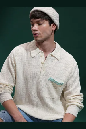 Highlander Men Cable Knit Sweater