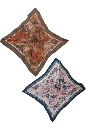 Leeza Store Pack Of 2 Women Printed Scarf