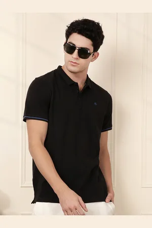 WROGN Men Solid Polo Collar T-shirt