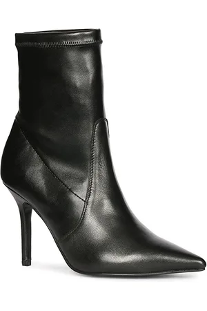 SAINT G. Women Stiletto Heel Leather Ankle Boots
