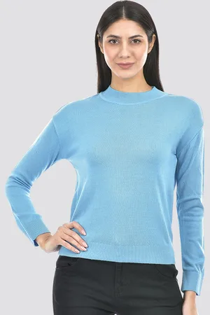 NUMERO UNO Round Neck Acrylic Pullover