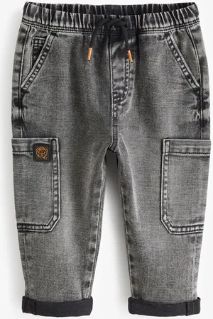 Next Boys Pure Cotton Denim Utility Jeans