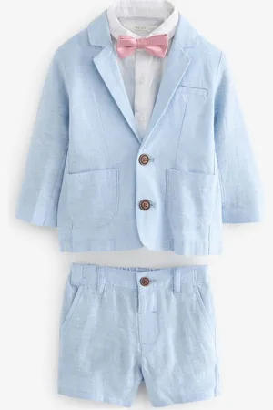 Next Boys Blazer with Polo Shirt and Shorts Set