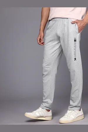 HRX Men Typography Printed Regular Fit Track Pants