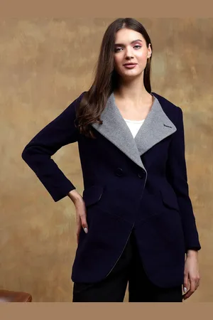 KOTTY Women Longline Overcoat