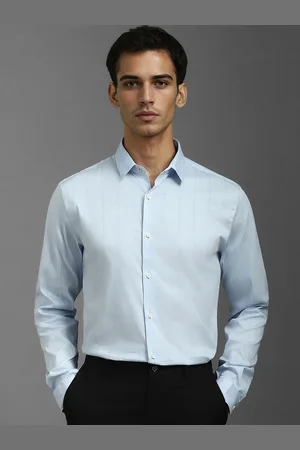 Louis Philippe Louis Philippe Men Striped Long Sleeves Casual Shirts