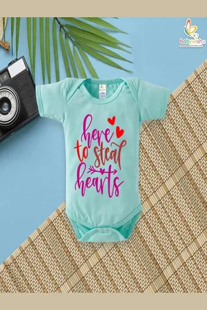Babywish Infants Kids Printed Cotton Rompers