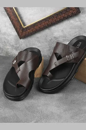 Metro Men Leather Comfort Sandals