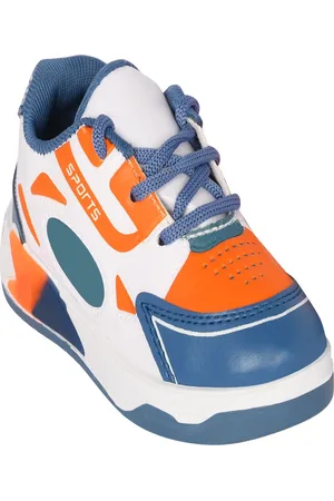 BAESD Kids Colourblocked Lace-Ups Suede Sneakers