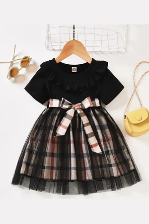 Miss & Chief Embellished A-Line Dress