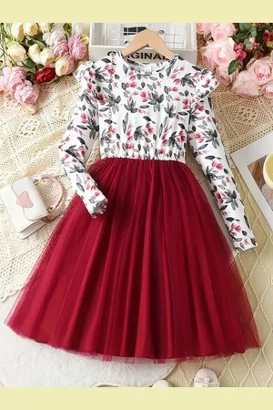 Miss & Chief Embellished A-Line Dress