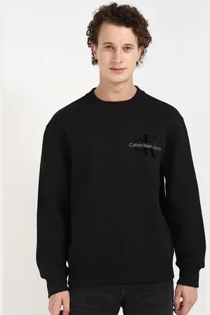 Calvin Klein Men Round Neck Pure Cotton Sweatshirt