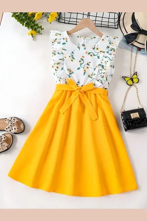 Miss & Chief Embellished A-Line Dress