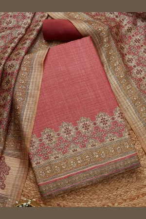 Soch Ethnic Motifs Printed Unstitched Dress Material