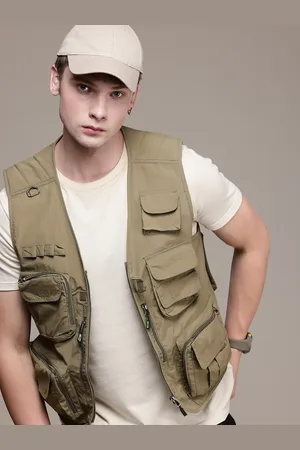 Roadster The Life Co. Pockets Details Collarless Sleeveless Tailored Jacket