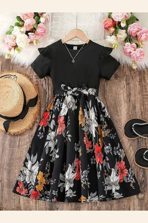 Miss & Chief Embellished A-Line Dress