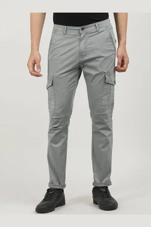 DRAGON HILL Men Relaxed Cargos Trousers