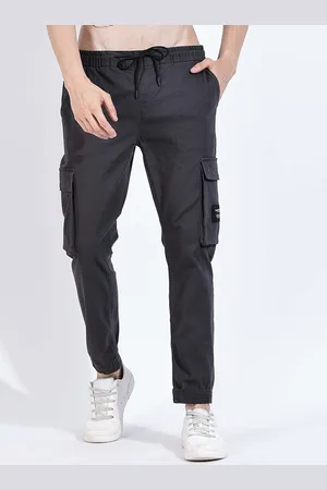 HERE&NOW Men Slim Fit Cargo Joggers