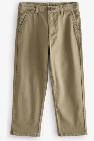 Next Boys Loose Fit Cotton Chinos Trousers
