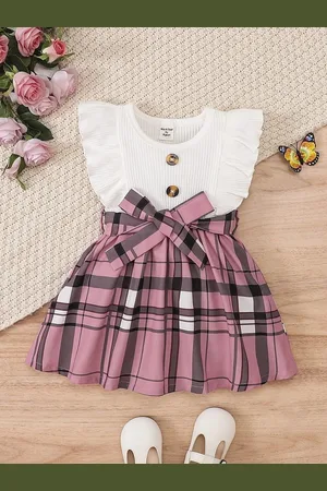 Miss & Chief Embellished A-Line Dress