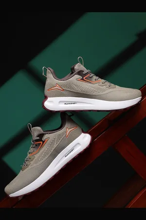 JQR Men Mesh Running Non-Marking Shoes