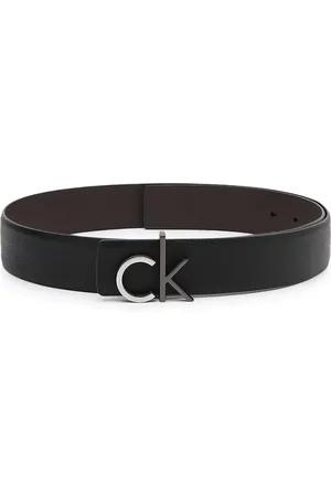 Calvin Klein Men Textured Leather Belt