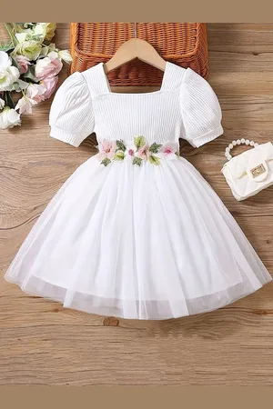 Miss & Chief Embellished A-Line Dress