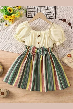 Miss & Chief Embellished A-Line Dress