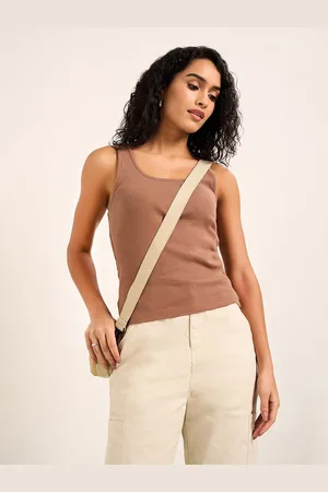 PEOPLE Cotton Ribbed Top