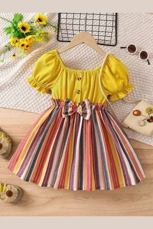 Miss & Chief Embellished A-Line Dress